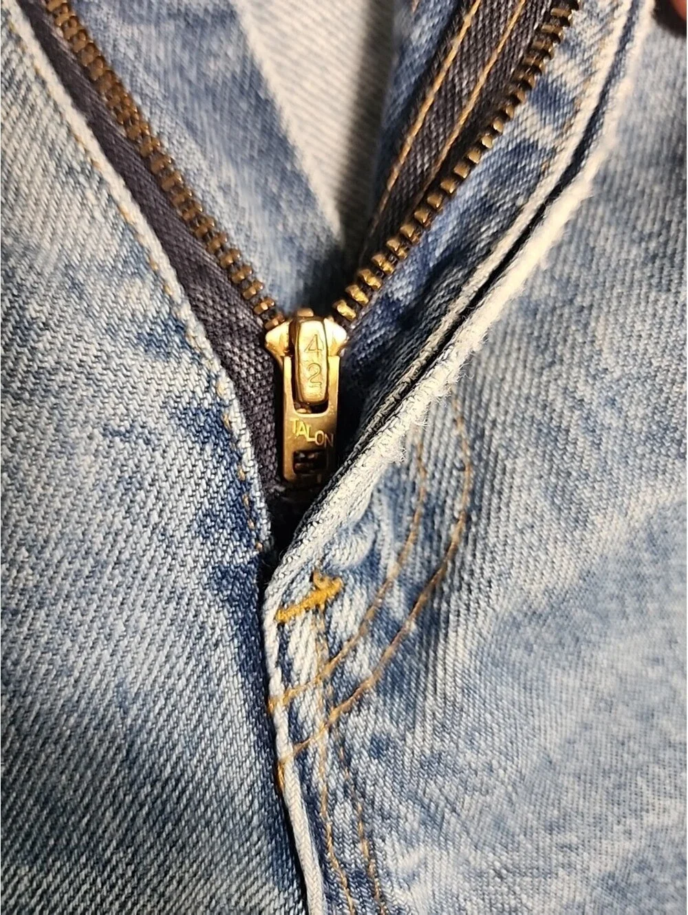 Vintage 70s Levi's 646 36 x 31 Orange Tab Bootcut Jeans